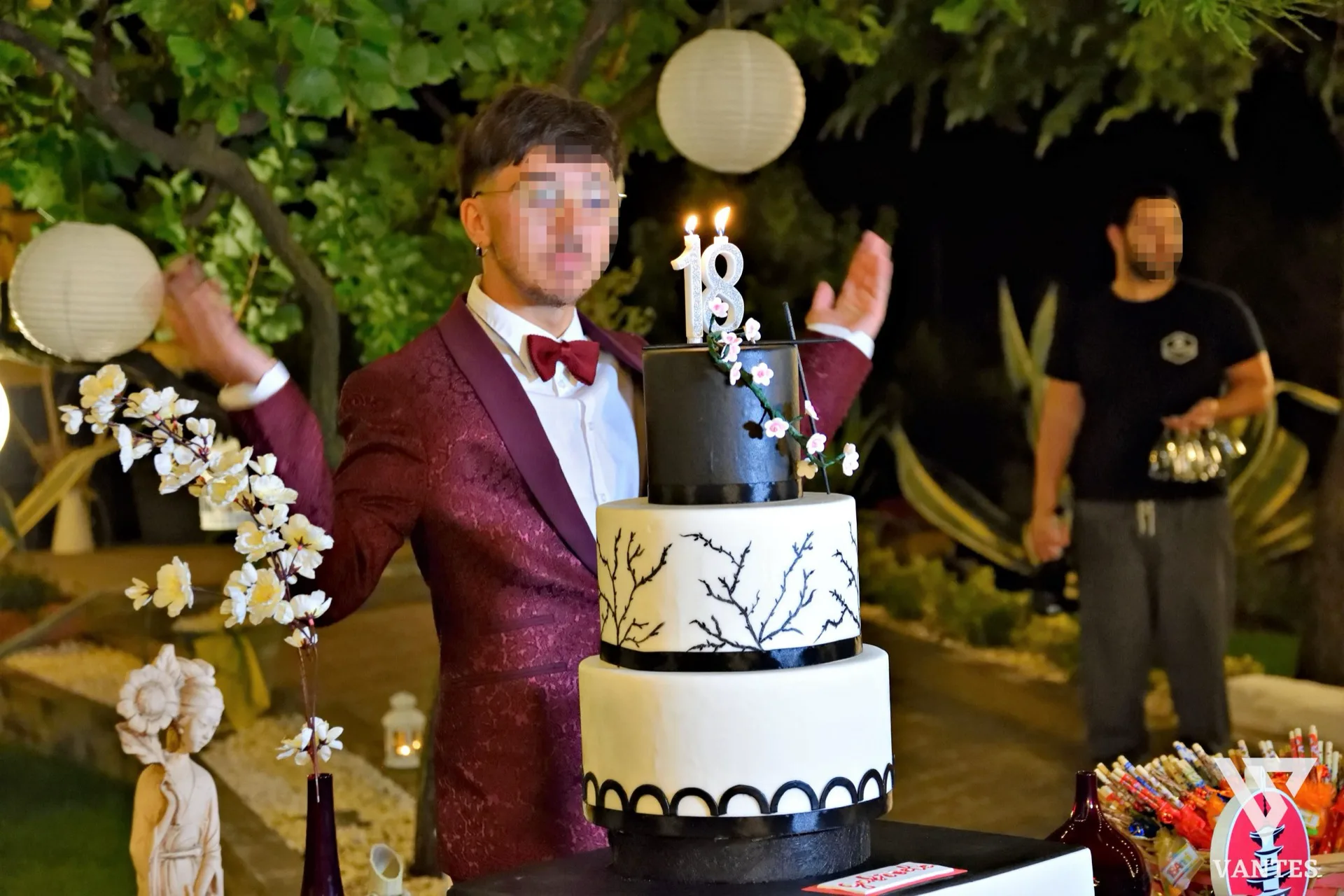 Dettaglio catering festa 18 anni