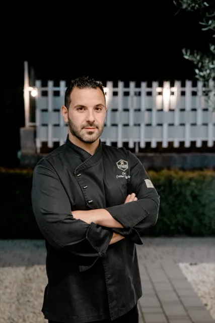 Chef Cristian Viglianisi, titolare di Viglianisi Catering